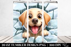 Enthusiastic Labrador Retriever | 20 Oz Tumbler Product Image 2