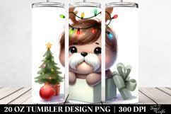 Christmas Walrus with Lights, High-Res PNG Product Image 2