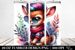 Cute Unicorn Drawing | 20 oz Tumbler Product Image 2