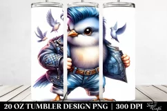 Baby Dove with Cool Haircut, PNG Product Image 2