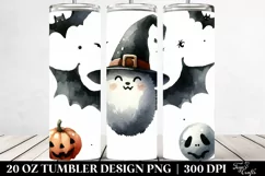 Simple Funny Halloween Clipart, High-Res 20 Oz Tumbler Product Image 2