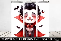 Funny Vampire Halloween Clipart PNG Product Image 2
