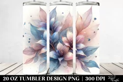 Shiny Lobelia with Metallic Finish, 20 Oz Tumbler Product Image 2