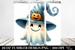 Simple Funny Halloween Clipart, Hat 20 Oz Tumbler Product Image 2