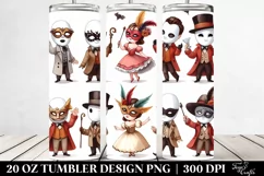 Simple Funny Halloween Clipart, High-Res 20 Oz Tumbler Product Image 2