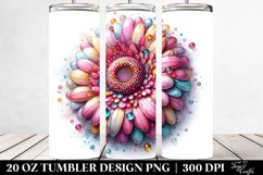 Shiny Gerbera Splash | 20 oz Tumbler Product Image 2