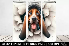 Enthusiastic Bloodhound | 20 Oz Tumbler Product Image 2