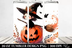 Simple Funny Halloween Clipart, High-Res 20 Oz Tumbler Product Image 2