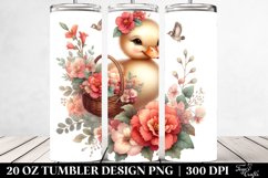 Baby Duck Boho Begonia 20 Oz Tumbler Product Image 2
