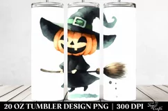 Simple Funny Halloween Clipart, High-Res 20 Oz Tumbler Product Image 2