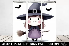Simple Funny Halloween Clipart, High-Res 20 Oz Tumbler Product Image 2