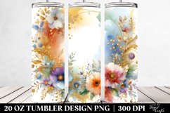 Vibrant Abstract Frame 20 Oz Tumbler Product Image 2