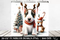 Bull Terrier with Cool Haircut, Transparent PNG Product Image 2