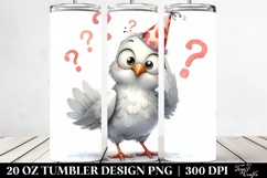 Funny Party Dove, Transparent PNG Product Image 2