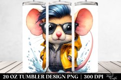 Vibrant Baby Mouse Drawing | 20 oz Tumbler Product Image 2