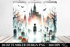 Simple Halloween Lost Soul | 20 oz Tumbler Product Image 2