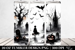 Simple Halloween Lost Soul | 20 oz Tumbler Product Image 2