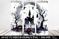 Simple Halloween Lost Soul | 20 oz Tumbler Product Image 2