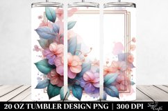 Glossy Impatiens Clipart, High-Res 20 Oz Tumbler Product Image 2