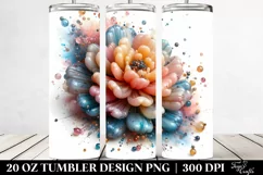 Glossy Marigold with Metallic Finish, 20 Oz Tumbler Product Image 2