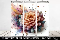 Glossy Marigold with Metallic Finish, 20 Oz Tumbler Product Image 2