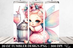 Pastel Cute Fairy Speakeasy. 20 oz Tumbler Design Product Image 2