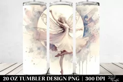 Vintage Dancing Fairy | 20 oz Tumbler Product Image 2