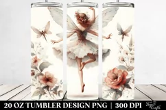 Vintage Dancing Fairy | 20 oz Tumbler Product Image 2