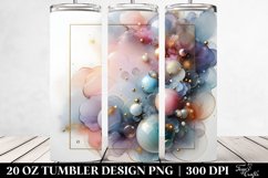 Glossy Cosmos Clipart 20 Oz Tumbler Product Image 2