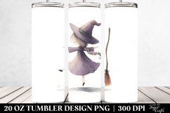 Dancing Whimsical Witch | 20 oz Tumbler Product Image 2