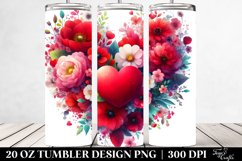 Valentines 20 Oz Tumbler Png Product Image 2
