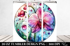 Stained Orchid,Round | 20 Oz Tumbler Product Image 2