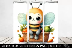 Colorful Baby Bee | 20 oz Tumbler Product Image 2