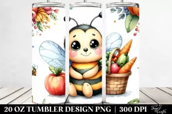 Colorful Baby Bee | 20 oz Tumbler Product Image 2