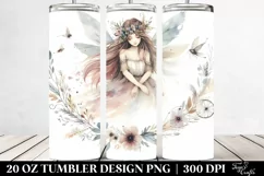 Watercolor Fairy,Boho Style 20 oz Tumbler Product Image 2