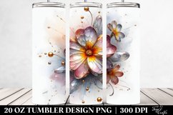 Abstract Primrose Tumbler Product Image 2