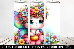 Cute Baby Butterfly 20 Oz Tumbler Product Image 2