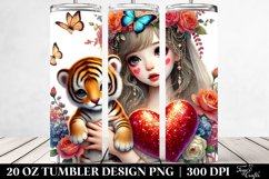 Valentines 20 Oz Tumbler Png Product Image 2