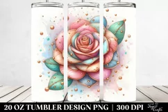 Shiny Rose Art | 20 Oz Tumbler Product Image 2