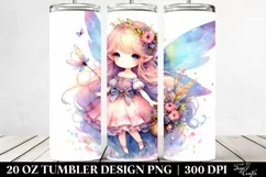 Colorful Fairy Design | 20 oz Tumbler Product Image 2