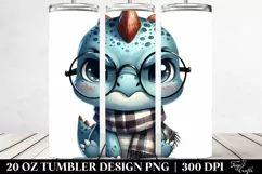 Cute Baby Dinosaur Clipart 20 Oz Tumbler Product Image 2