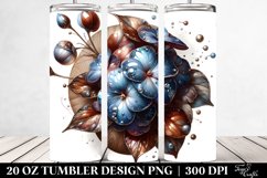 Glossy Impatiens, Metalic | 20 Oz Tumbler Product Image 2