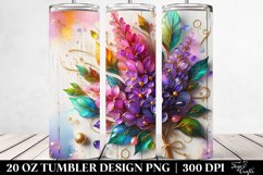 Colorful Lilac | 20 Oz Tumbler Product Image 2