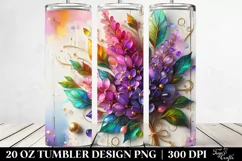 Colorful Lilac | 20 Oz Tumbler Product Image 2