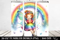 Colorful Cute Fairy Tumbler Product Image 2