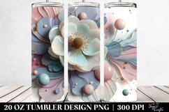 Anemone Clipart 20 Oz Tumbler Product Image 2