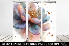 Anemone Clipart 20 Oz Tumbler Product Image 2