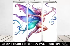 Funny Fairy Dancing 20 oz Tumbler Product Image 2