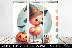 Cute Baby Flamingo PNG Product Image 2