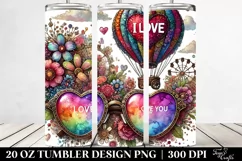 Valentines 20 Oz Tumbler Png Product Image 2